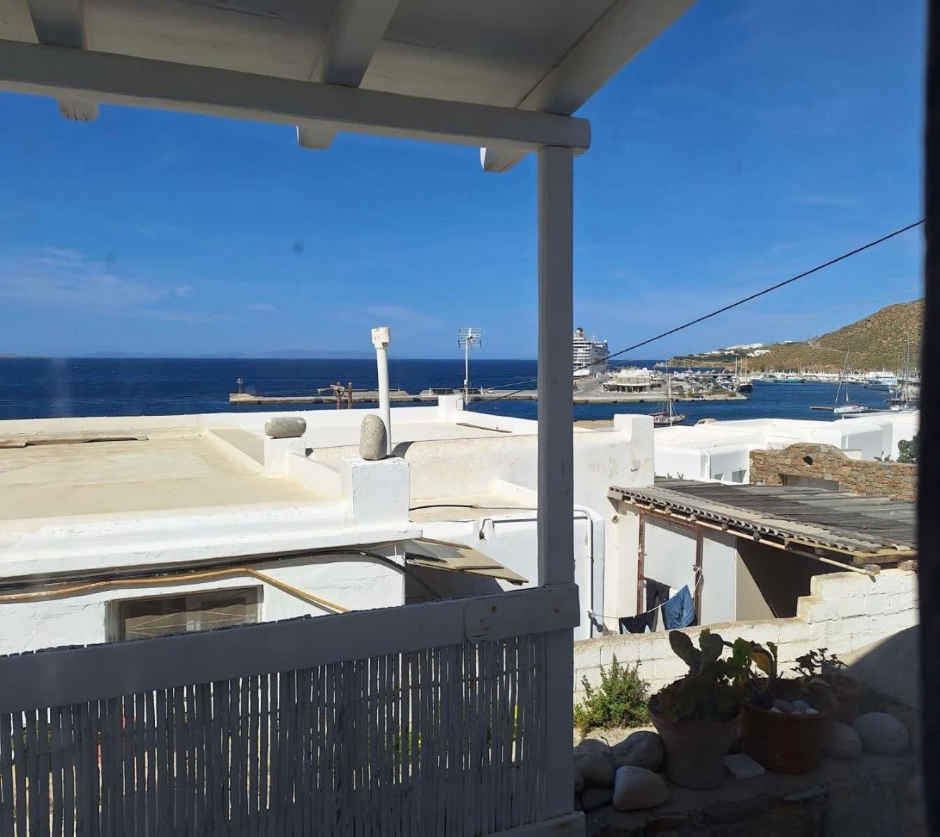 Mykonos Tourlos Nests - Sea View Escape Lägenhet Exteriör bild