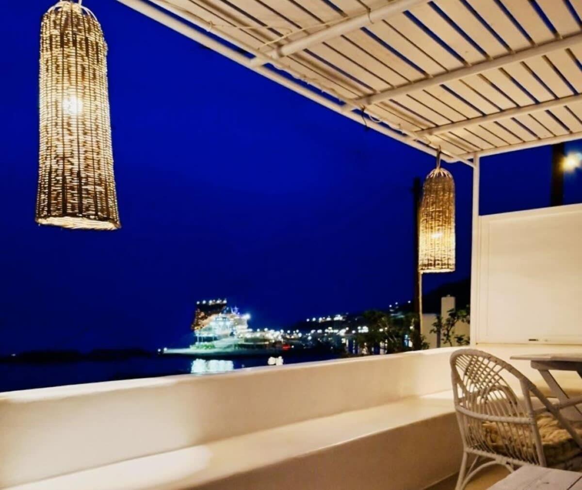 Mykonos Tourlos Nests - Sea View Escape Lägenhet Exteriör bild