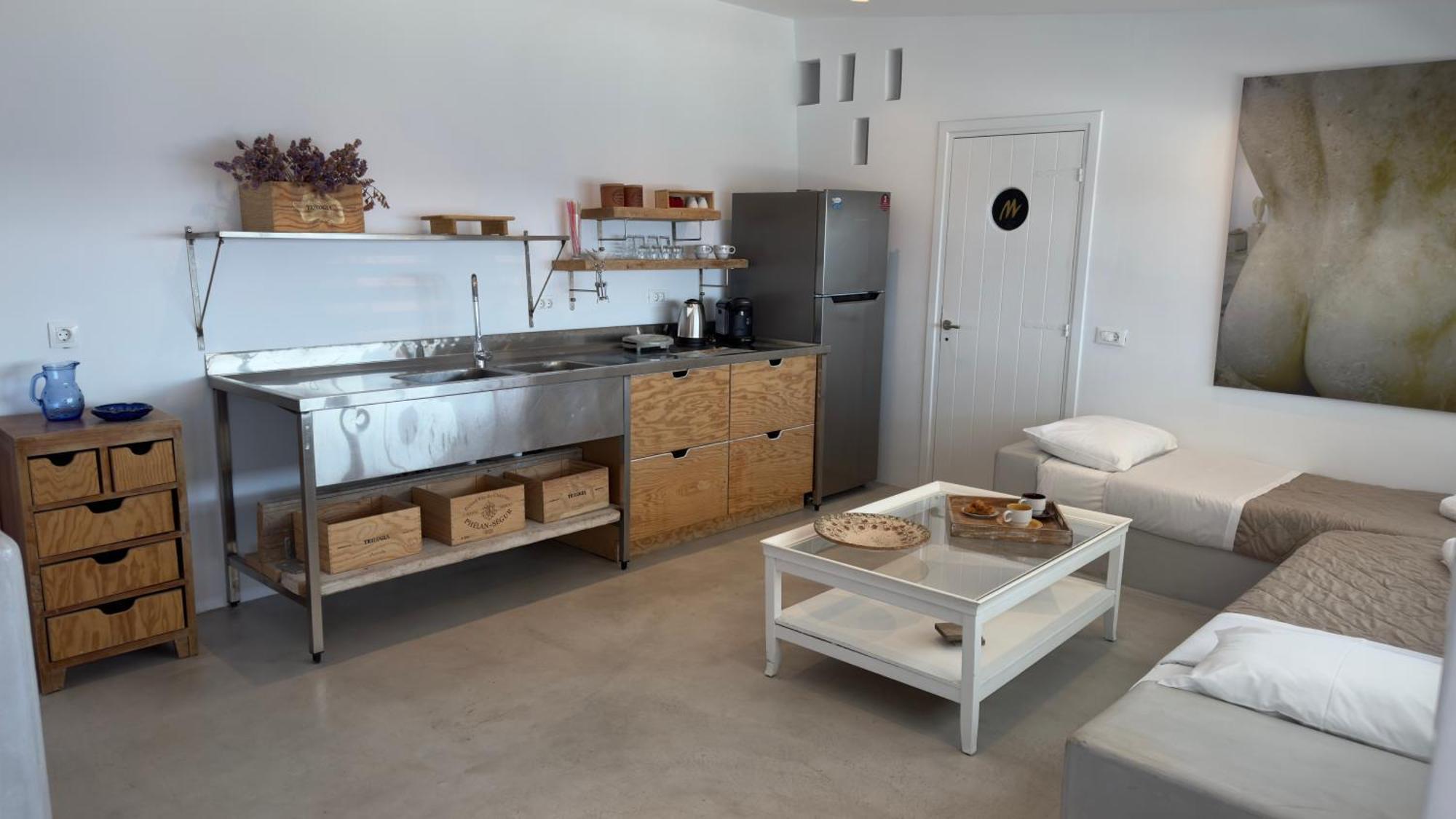 Mykonos Tourlos Nests - Sea View Escape Lägenhet Exteriör bild