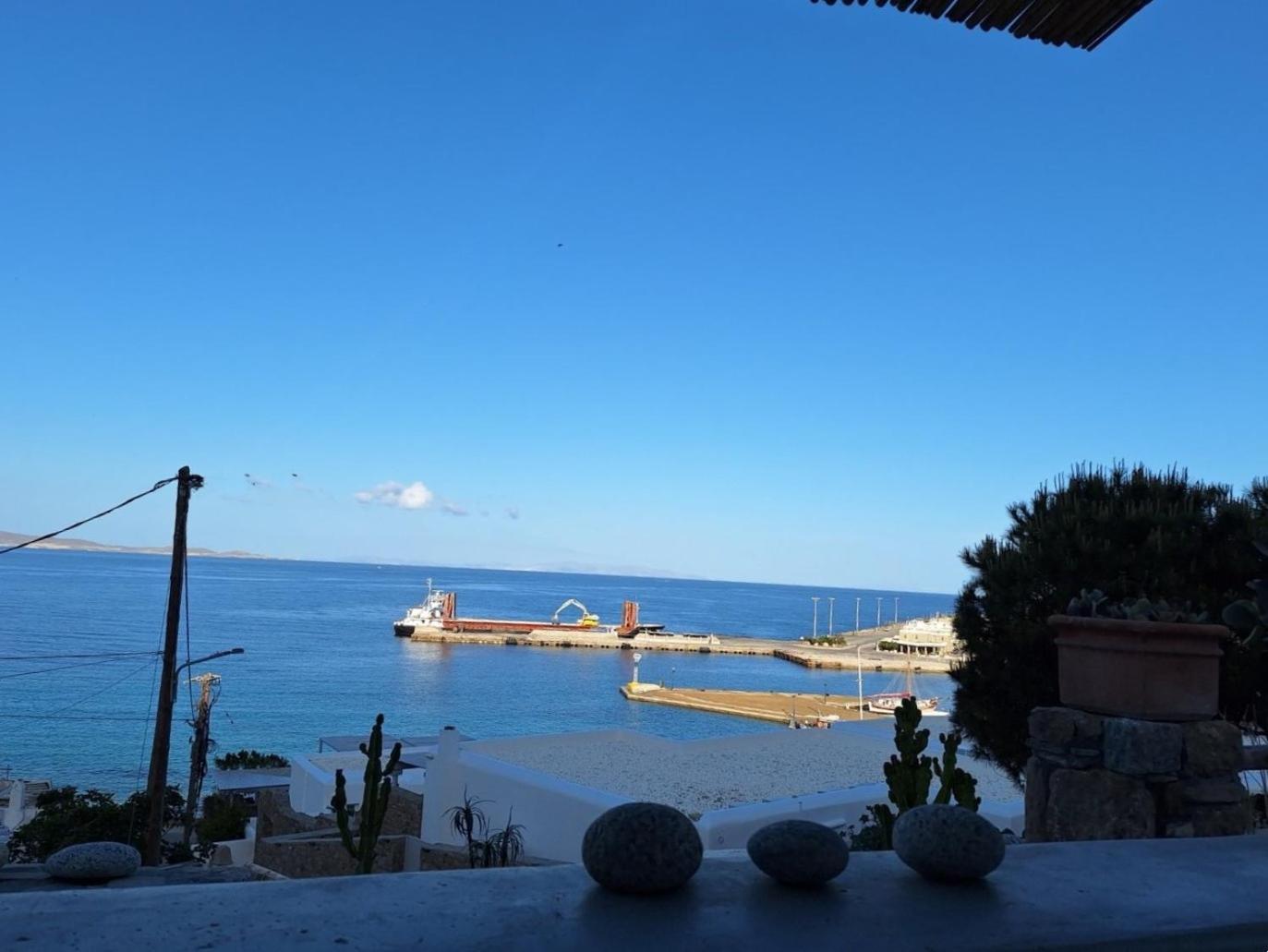 Mykonos Tourlos Nests - Sea View Escape Lägenhet Exteriör bild