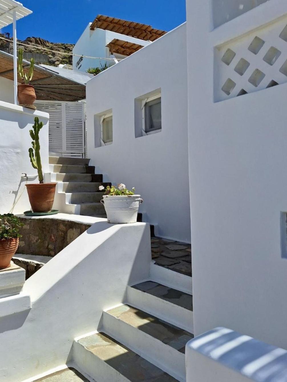 Mykonos Tourlos Nests - Sea View Escape Lägenhet Exteriör bild