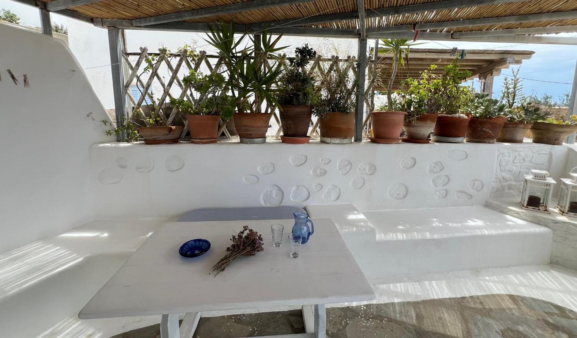 Mykonos Tourlos Nests - Sea View Escape Lägenhet Exteriör bild