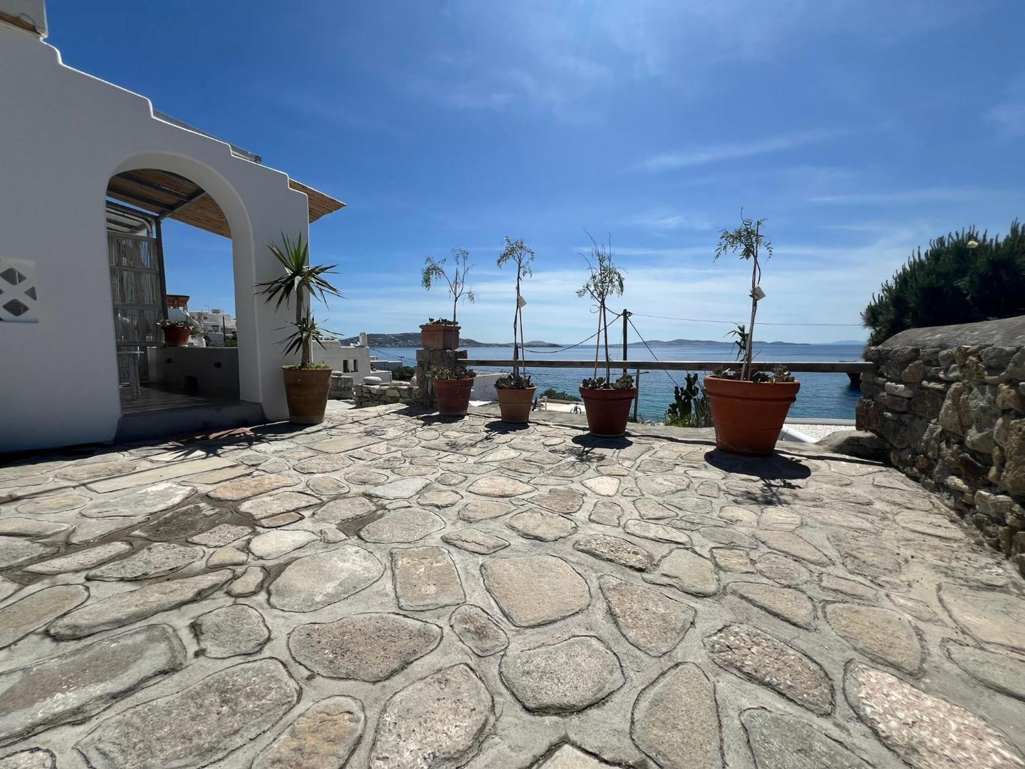 Mykonos Tourlos Nests - Sea View Escape Lägenhet Exteriör bild