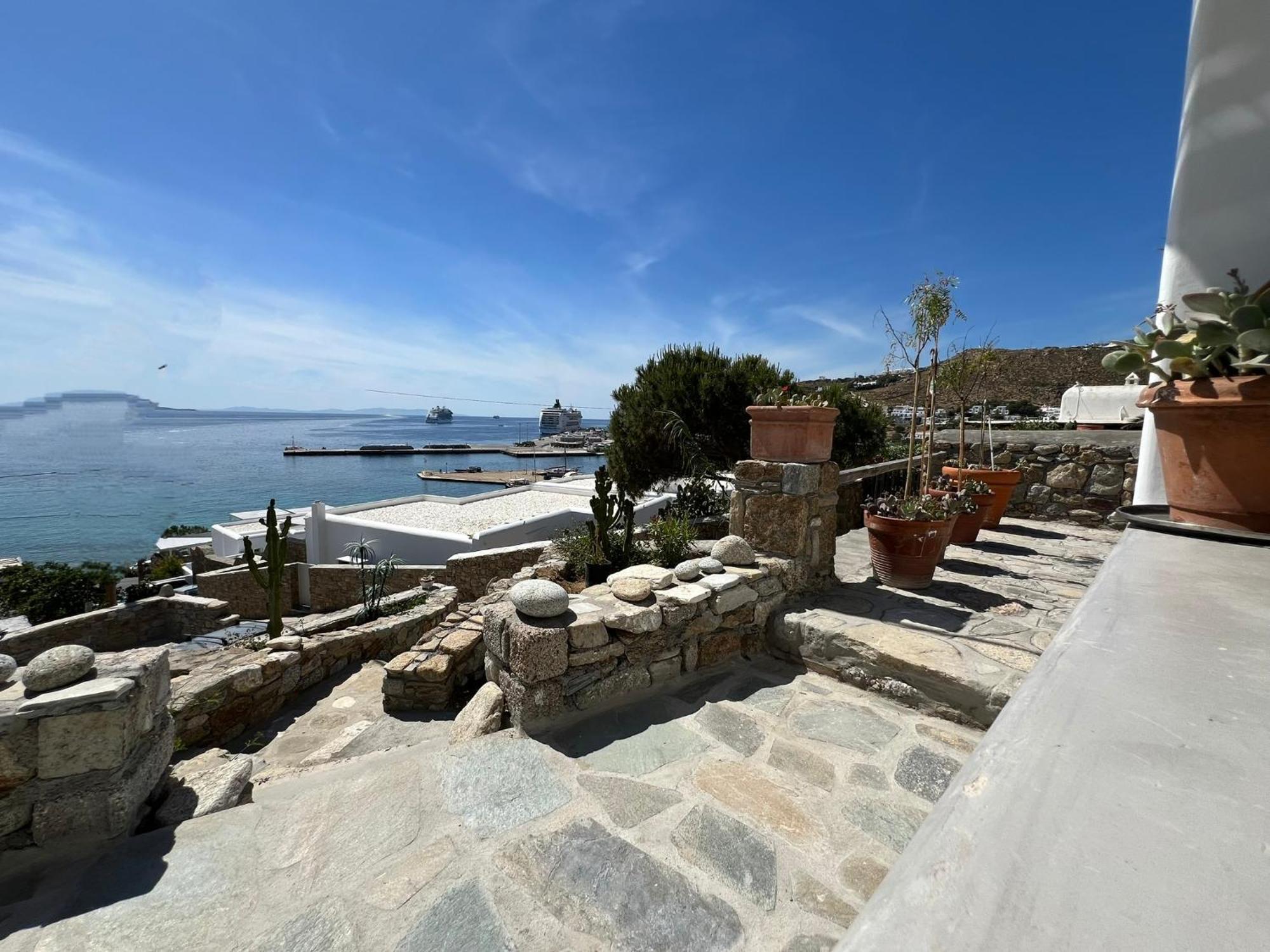 Mykonos Tourlos Nests - Sea View Escape Lägenhet Exteriör bild