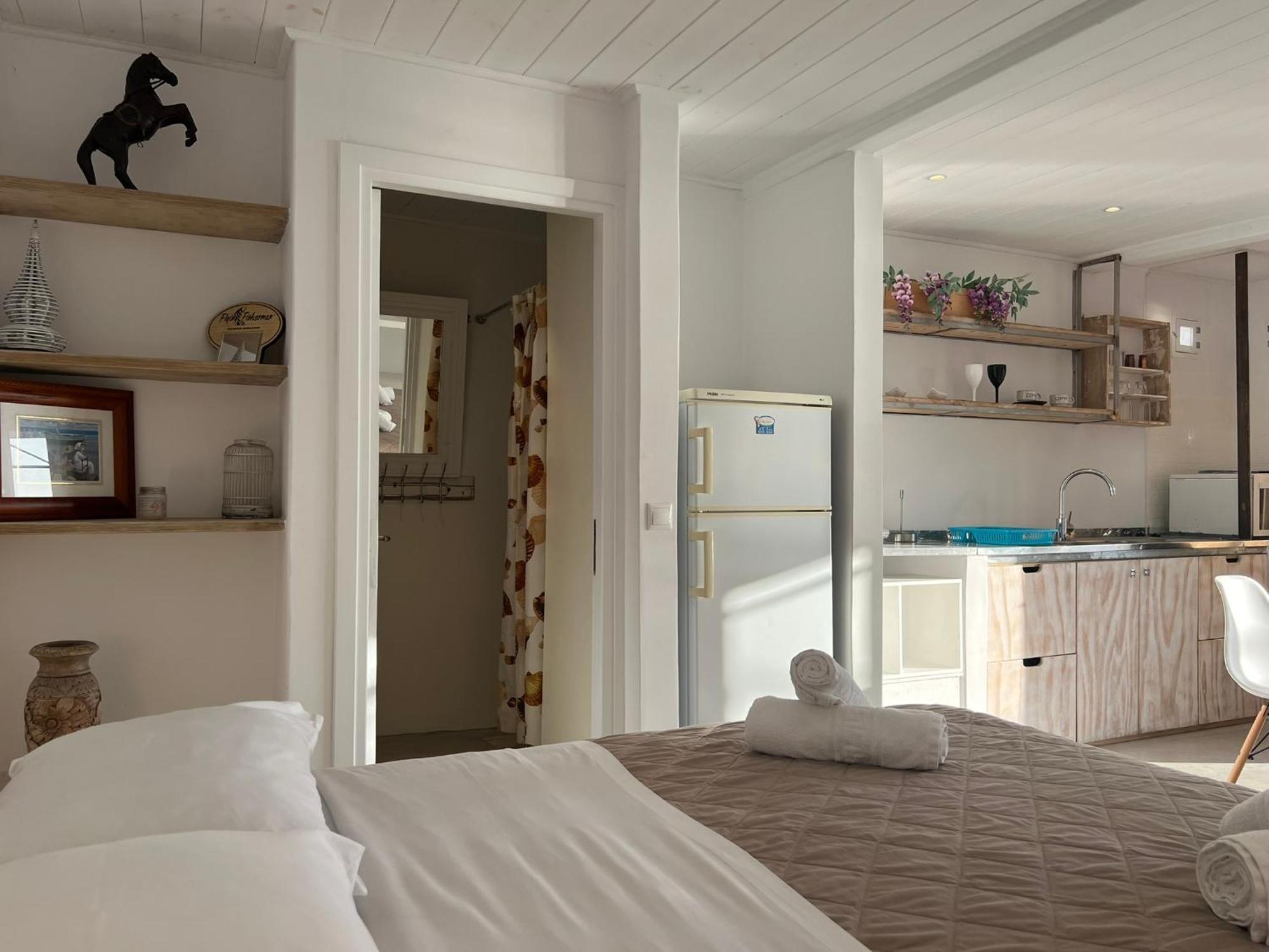 Mykonos Tourlos Nests - Sea View Escape Lägenhet Exteriör bild