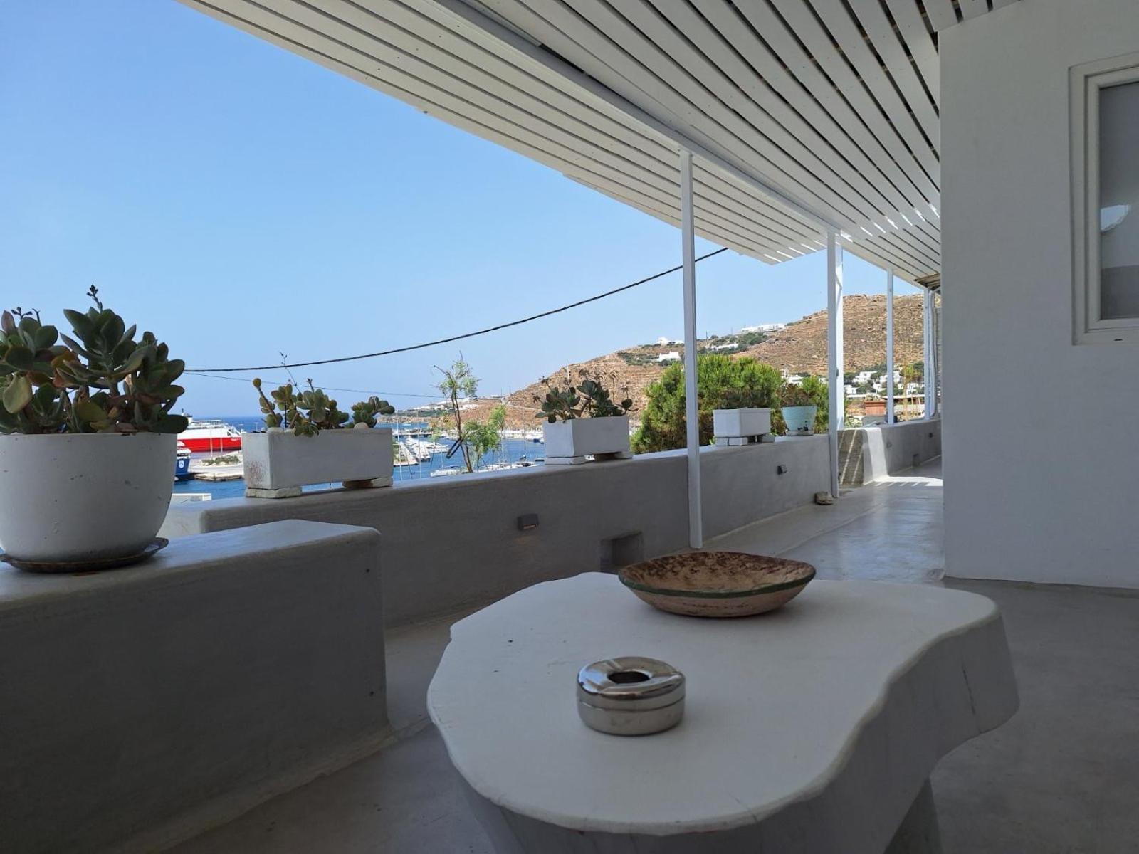 Mykonos Tourlos Nests - Sea View Escape Lägenhet Exteriör bild
