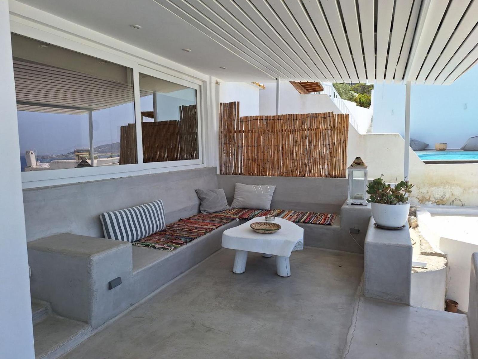 Mykonos Tourlos Nests - Sea View Escape Lägenhet Exteriör bild
